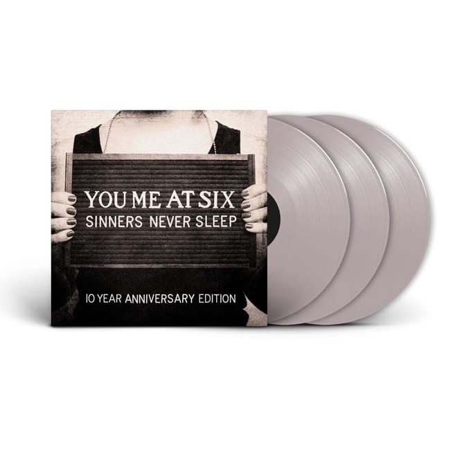 You Me At Six - Sinners Never Sleep (3 LP) (Coloured Vinyl) (Limited Deluxe Edition)