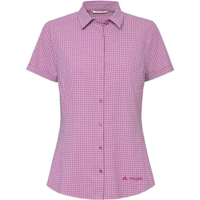 Vaude Seiland Iii Overhemd Met Korte Mouwen Roze 38 Vrouw