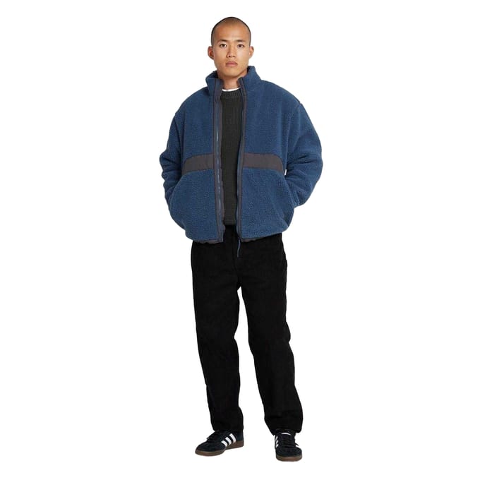 Farah Heren Elias Full Zip Regular Sweatshirt (Diep Blauw)