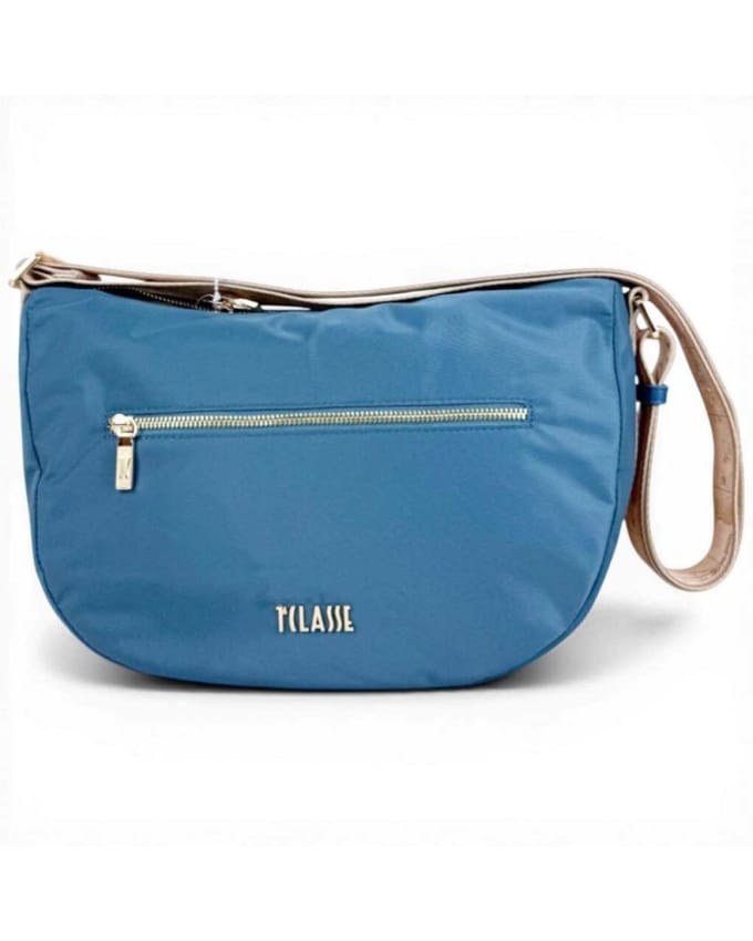 Alviero Martini 1 Classe Breeze Nylon Dames Blue Pacific schoudertas in stof