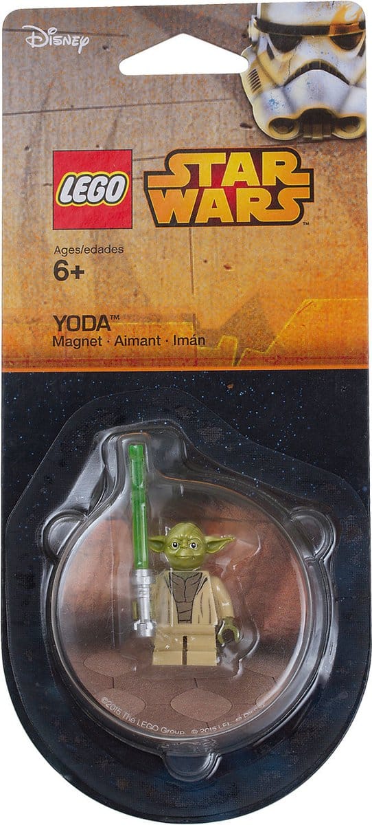 LEGO Star Wars Yoda Magnet, Bouwpakket, 6 jaar, 4 stuk(s)