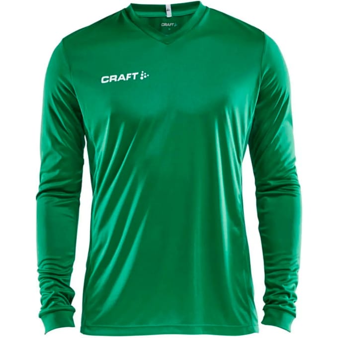 Craft Squad Jersey Solid LS M 1906884 - Team Green - S