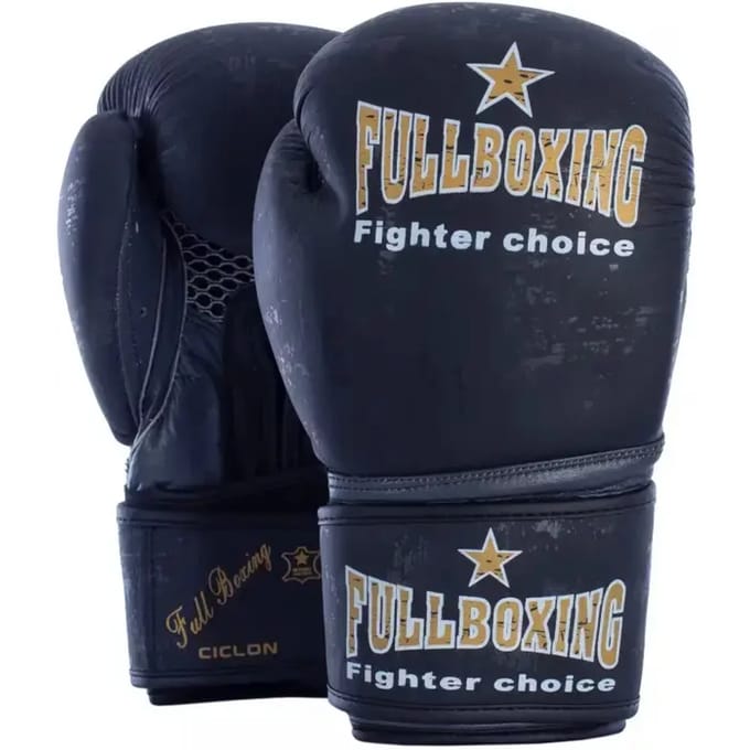 Natuurlijk leren bokshandschoenen Fullboxing Ciclon