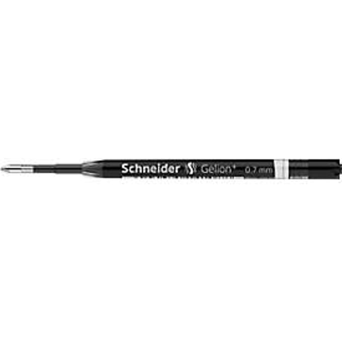 Navulling Gelion 39 SCHNEIDER  - 0,7 mm - zwart - 10 stuks