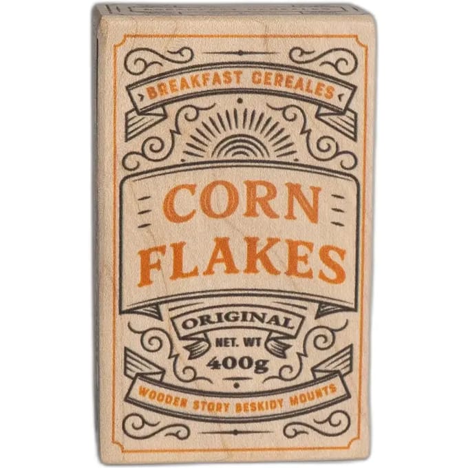 Houten speelgoed corn flakes Wooden Story