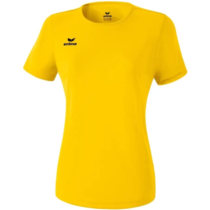 Erima Teamsport Functioneel T-Shirt Dames - Geel | Maat: 40