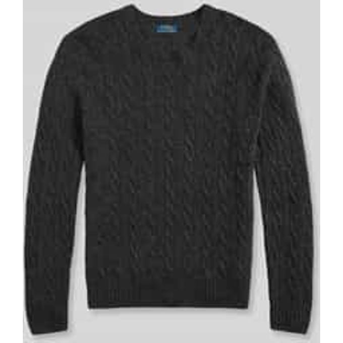 Regular fit pullover van mix van wol en kasjmier