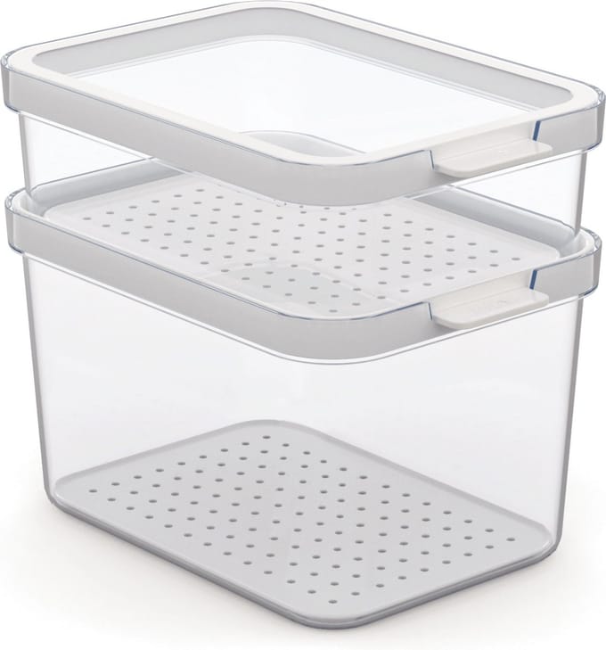 Rotho - Set koelkastorganizer 2 stuks CAUMA 1,2 l + 2,15 l