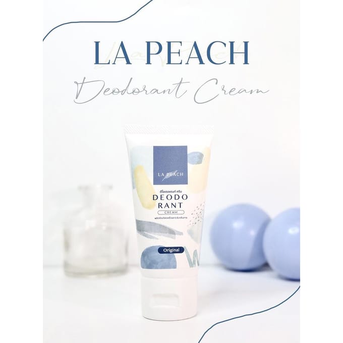 La Peach Deodorant Cream Original 24 Hours 30 ml. 30 ml. brown