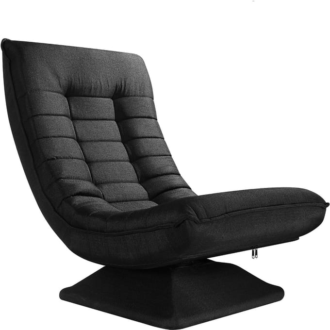Casaria Fauteuil - Verstelbaar 58x57x84cm - Zwart
