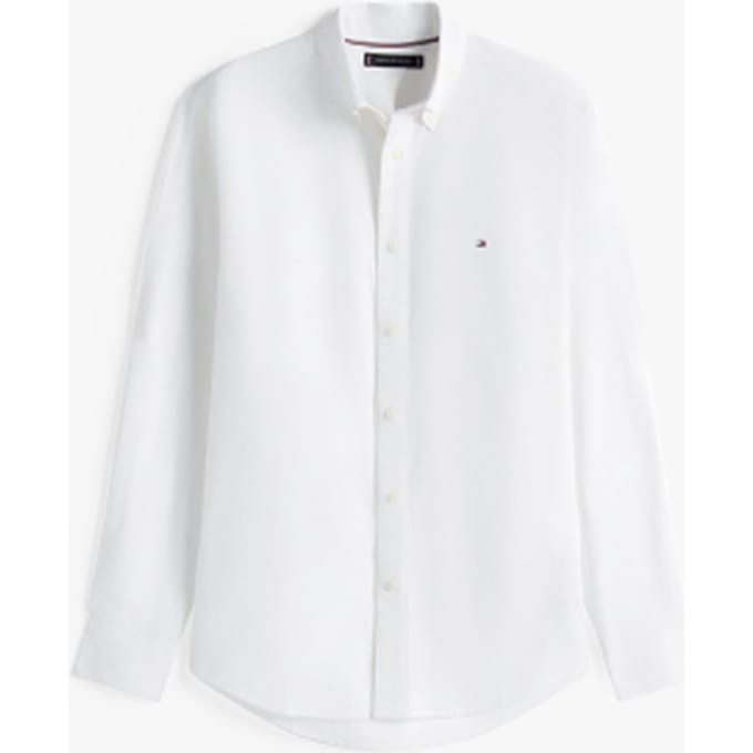 Tommy Hilfiger Adp Flex Poplin Solid Shirt White Taglia: S | Camicie Business Outlet | Uomo | Bianco