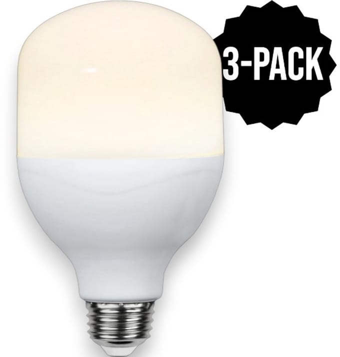 3-Pack | Staaflamp - E27 - 18W - Extra Warm Wit - 2700K - Opaal