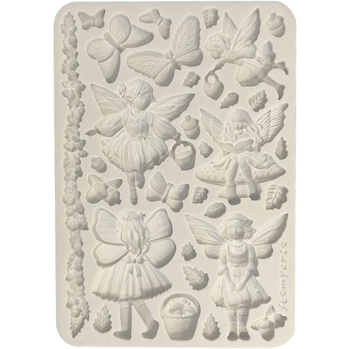Siliconen vorm A5 "Whispering Wood - Fairies"
