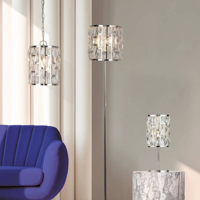 Searchlight Design tafellampje Bijou - EU6584CC