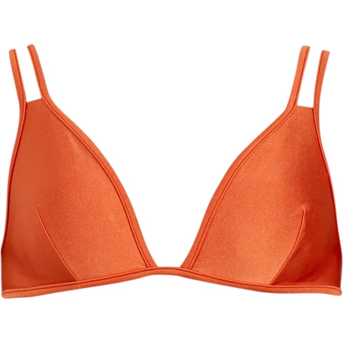 AllSaints Cara Bikini Top Chakra Orange Taglia: S | Bikini Outlet | Donna | Arancione