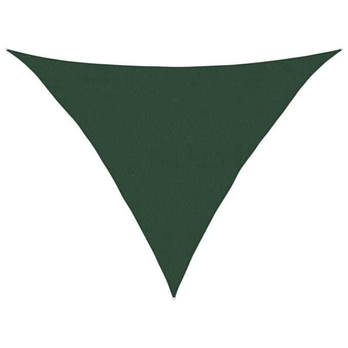 vidaXL - Zonnezeil - 160 - g/m² - 5x5x6 - m - HDPE - donkergroen