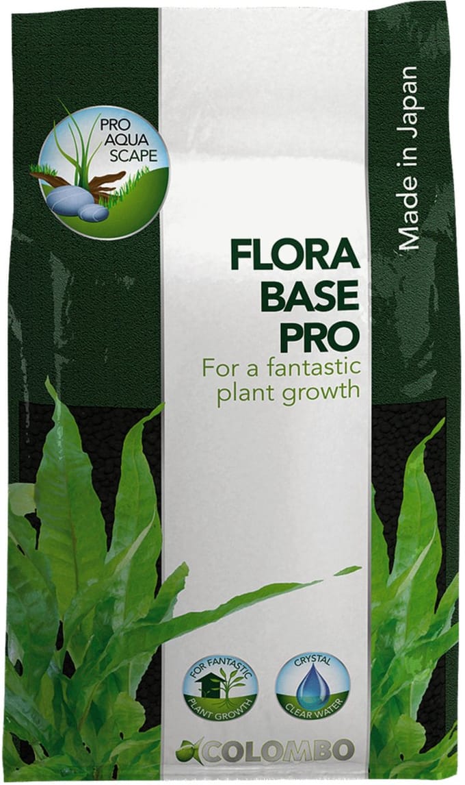 Colombo Flora Base Pro Grof - Aquarium -Voedingsbodem - 10 l Zwart