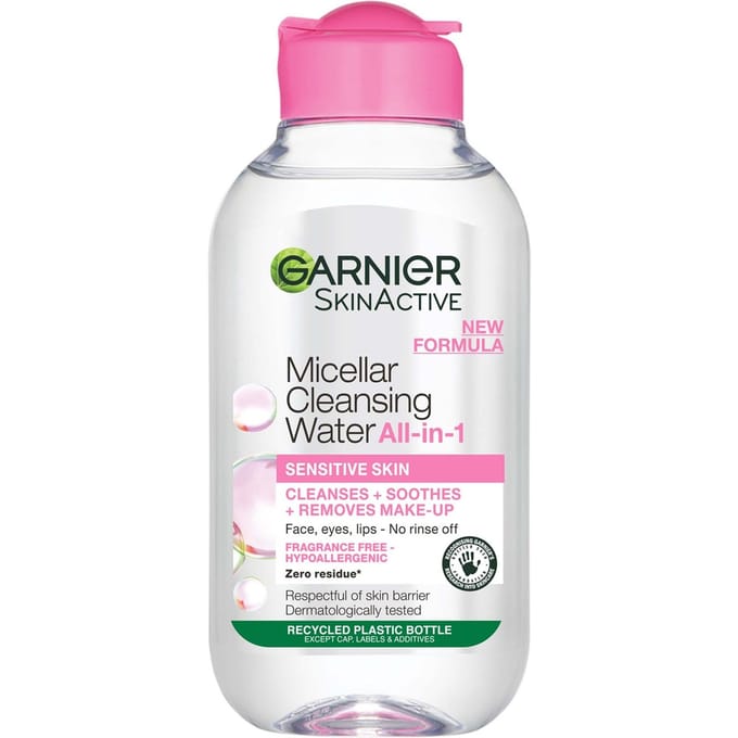 Garnier Micellar Water Facial Cleanser For Sensitive Skin 100ml