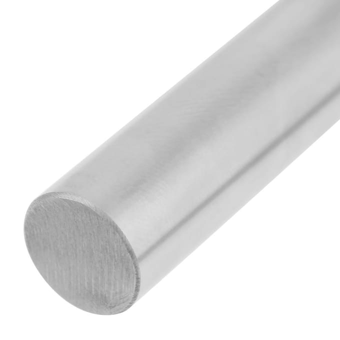 1 stuks RVS Cilinderrail Lineaire As Rechte Ronde Stang 8mm Diameter 500mm Lengte