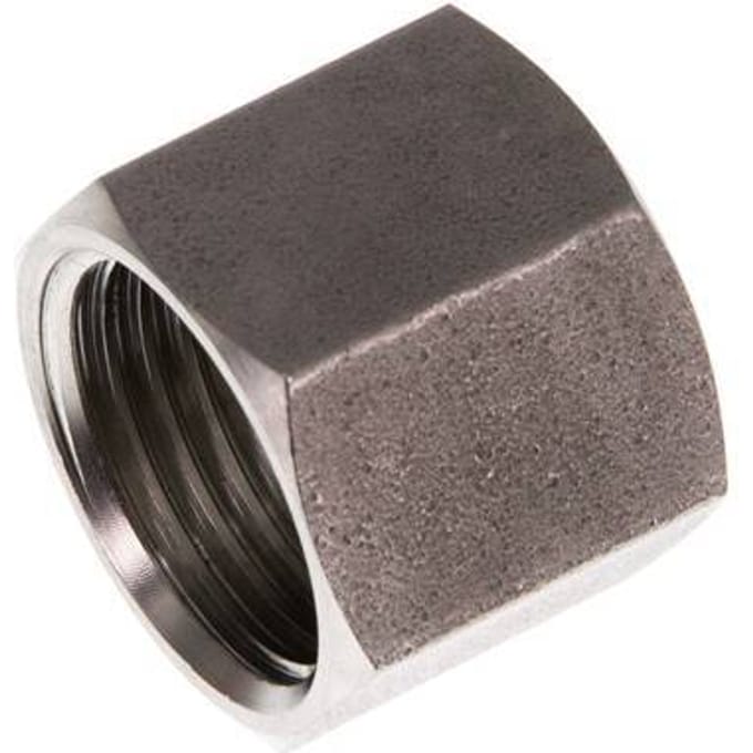 6/9/13 G1/2''mm Union Nut RVS L20mm