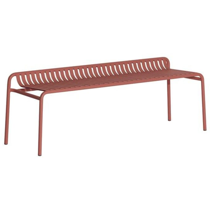 Petite Friture Week-End Bank zonder rugleuning - terracotta