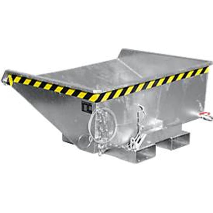 Minisparkbak type EXPO-E 275, kabelkiepbedrijf, capaciteit 0,275 m³, tot 750 kg, gegalvaniseerd
