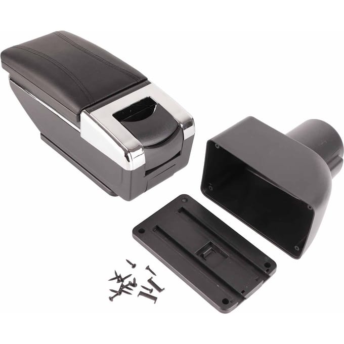Accessoire de modification de boîte de rangement d'accoudoir de console centrale de voiture Convient pour Hyundai ?GETZ gray