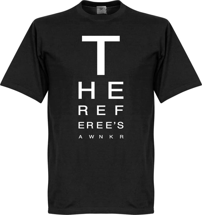 Referee Eye Test T-shirt - 4XL