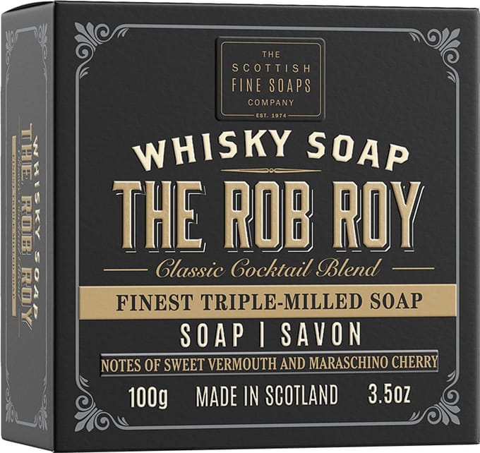 Whisky soap (in karton) The Rob Roy 100g