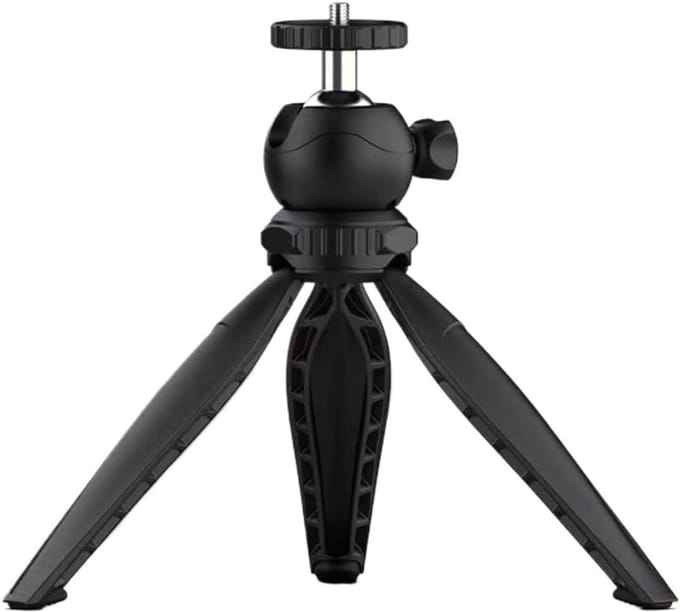Projectorstandaard Verstelbaar - Projectorhouder Statief - Thuisbioscoop Creëren - 360 Graden Pan-Tilt - 3 kg Draagvermogen - Universeel