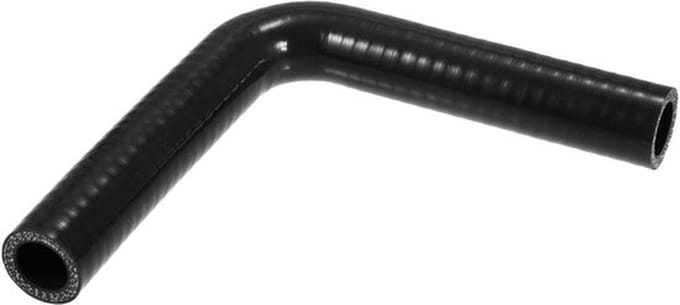 Koppelstuk 90 Graden - Silicone Slang - Universel - Binnendiameter 19 mm - Buitendiameter 29 mm - Lengte 150 mm - Siliconenslang