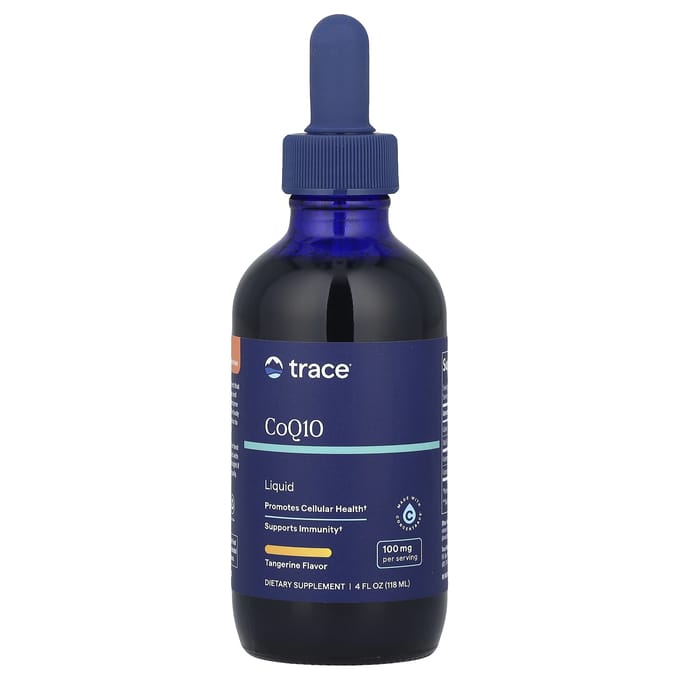 Trace, Vloeibare CoQ10, Mandarijn, 4 fl oz (118 ml)