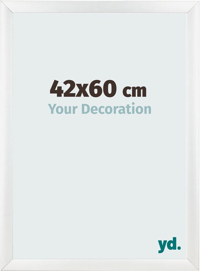 Your Decoration - Fotolijst 42x60 cm - MDF - Wit Hoogglans - Pisa