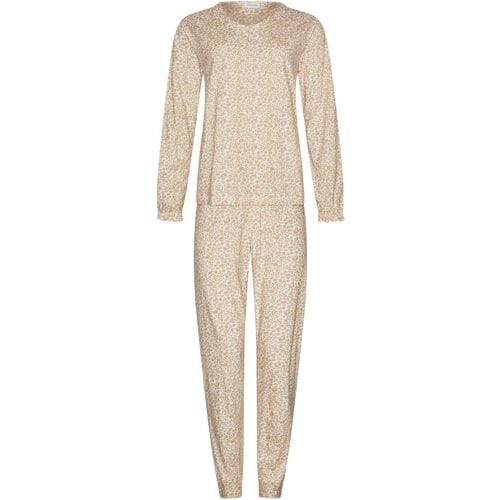 Pastunette - Beige Animal - Pyjama - Bio Katoen - Beige - Maat 50