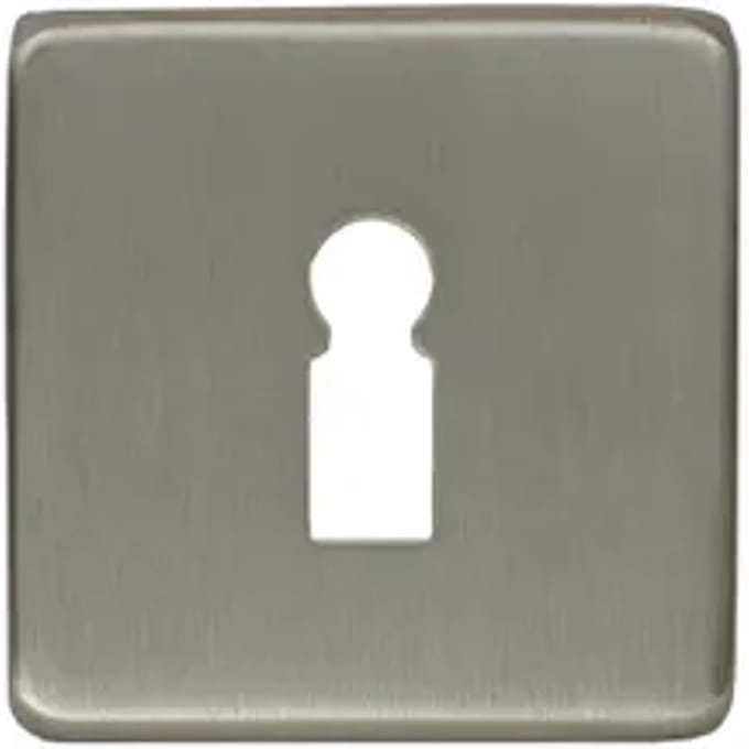 Avenue Sleutelgatrozet - Staal - Vierkant - 53mm - Rvs - 2 Stuks