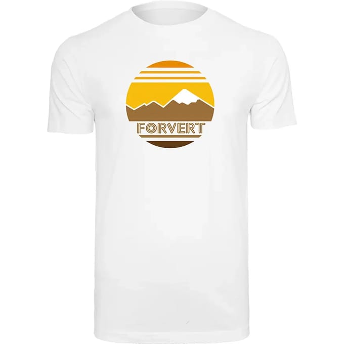 Forvert - Bishop Heren T-shirt - S - Wit