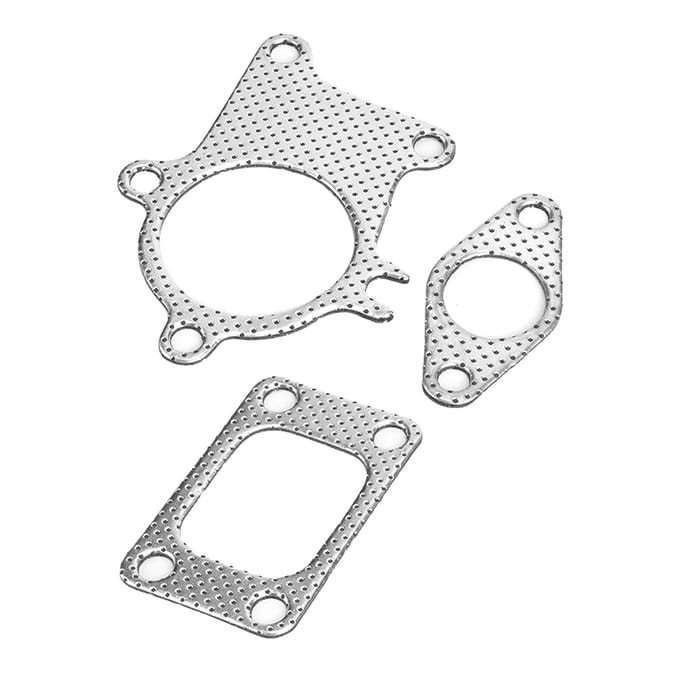 38mm1.5in Pakking 5-Bouts Downpipe Combo Kit Fitting voor T3T4 Turbolader