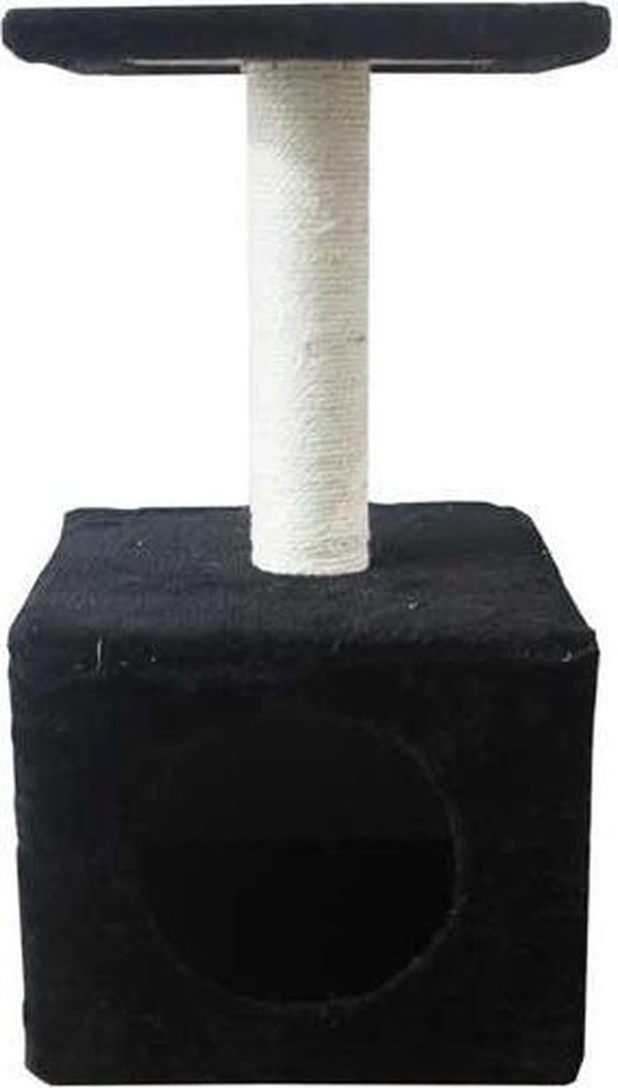 KRABPAAL AMETHYST ZWART 32 x 32 x 58cm
