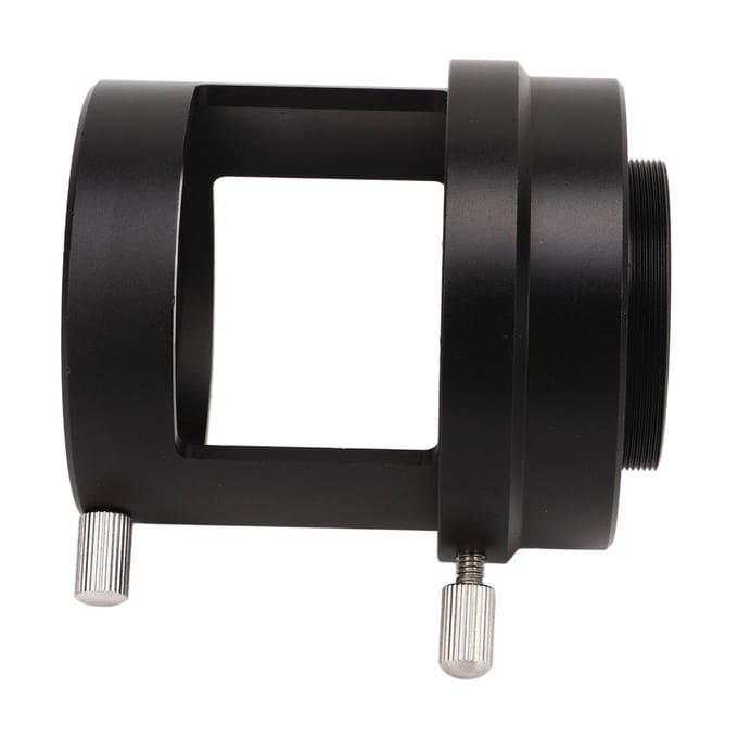 Telescoopbuis Adapterring Aluminiumlegering Camera-adapter Bevestigingsbuis Telescoophuls met schroefdraad gray