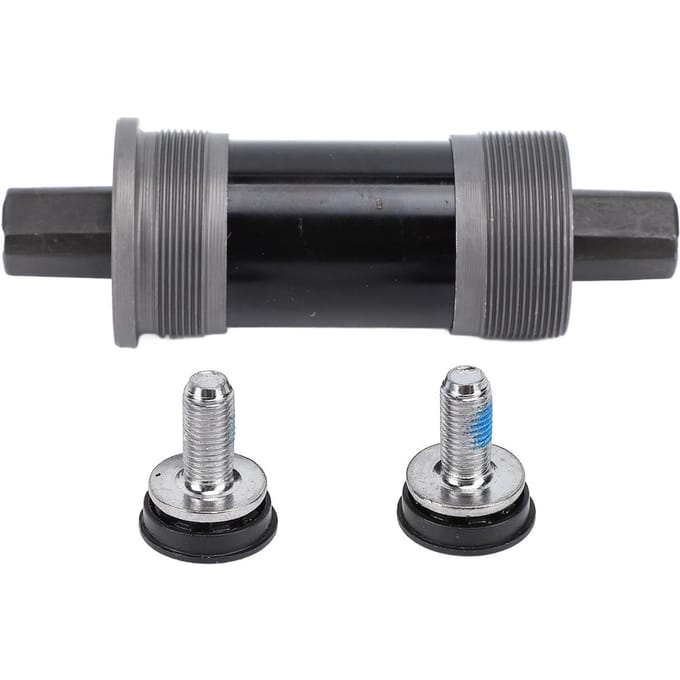 Fiets Trapas Dubbel Gelagerde Trapas met Waterbestendige Schroeven voor Racefiets Mountainbike 118MM gray