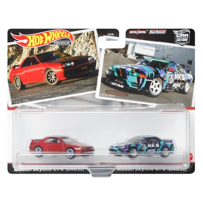 Hot Wheels Premium 2 Pack - HBL96 - '96 Nissan 180SX Type X & Nissa Voertuigen