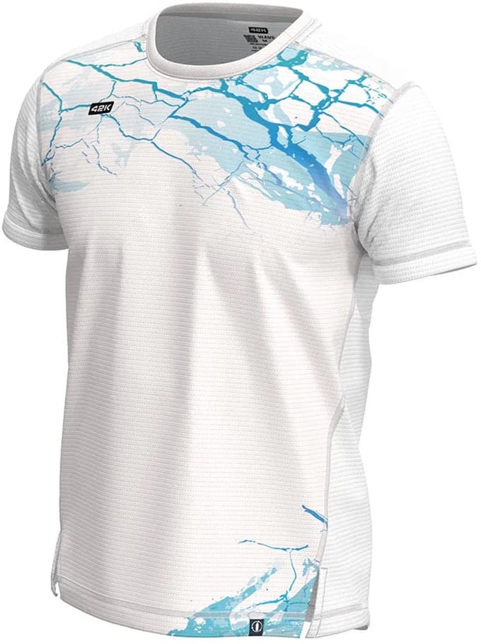 42k Running Pangea T-shirt Met Korte Mouwen Wit M