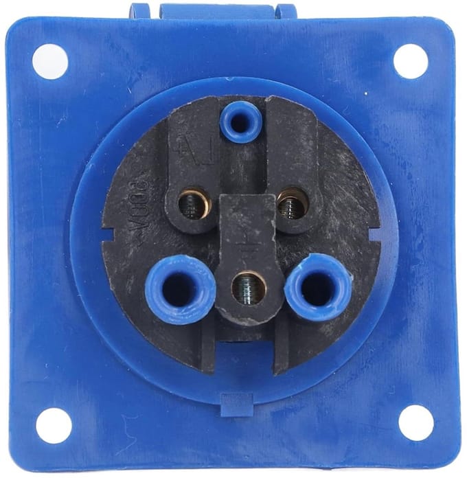 Dailygoody - Industrieel Stopcontact - Waterdicht - Ip44 - Blauw