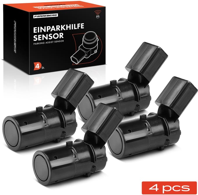 Frankberg 4x Parksensor PDC Sensor Voor en Achter voor Audi