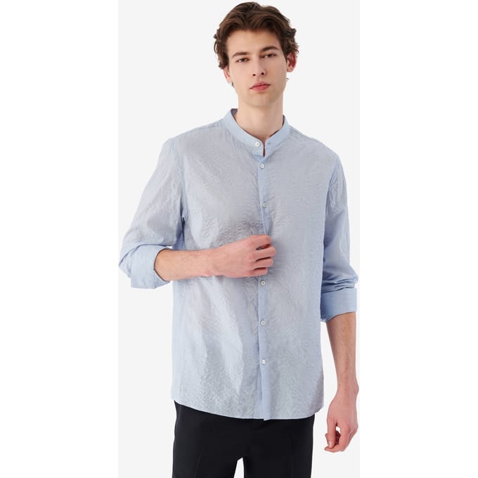 IRO Paris Jared Shirt Light Blue Taglia: 42 | Camicie Business Outlet | Uomo | Blu