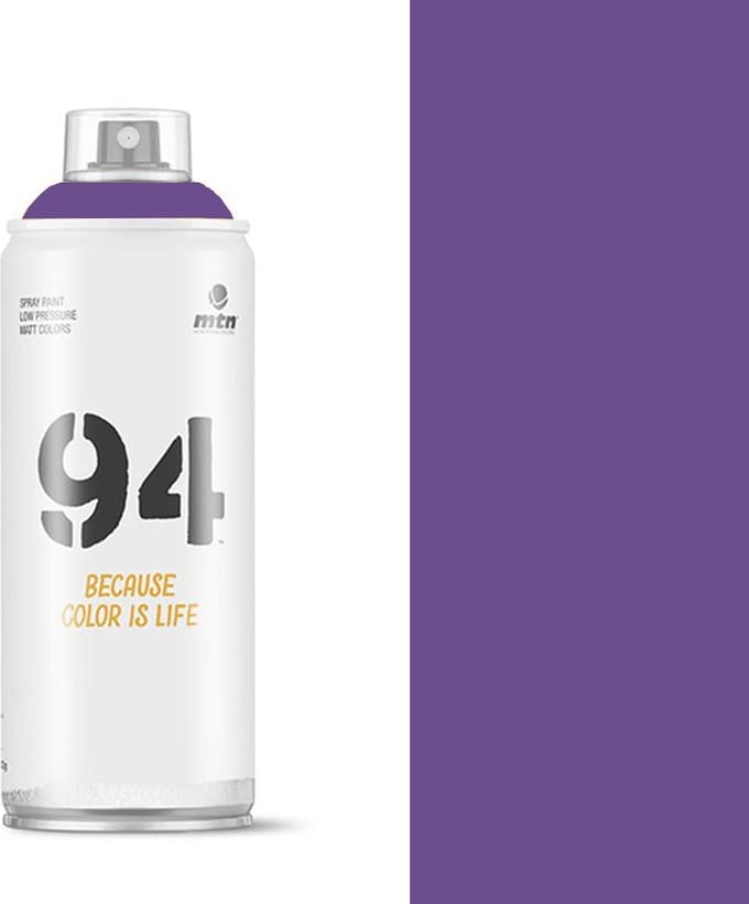 MTN94 Ultraviolet spuitverf - 400ml lage druk en matte afwerking
