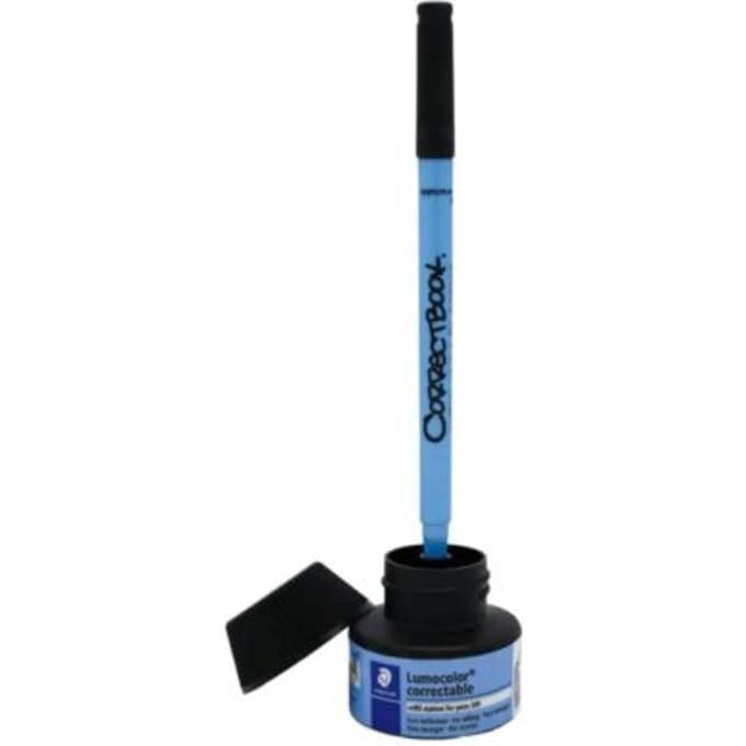 Viltstiftvulling Staedtler Lumocolor 305 non permanent correctable zwart