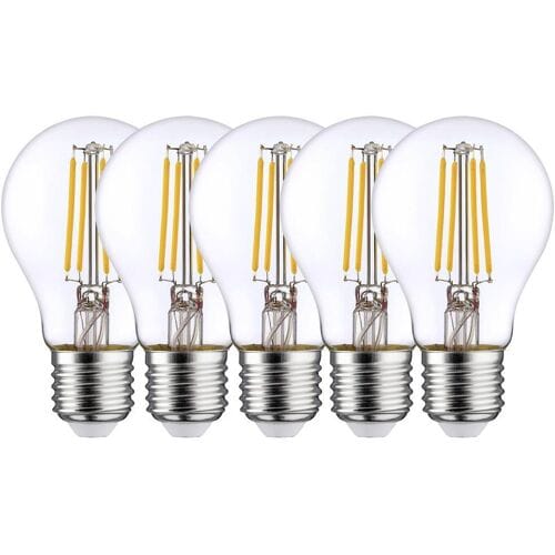 LightMe LM85936 LED-lamp Energielabel E (A - G) E27 7 W = 60 W Warmwit (Ø x h) 60 mm x 108 mm 5 stuk(s)