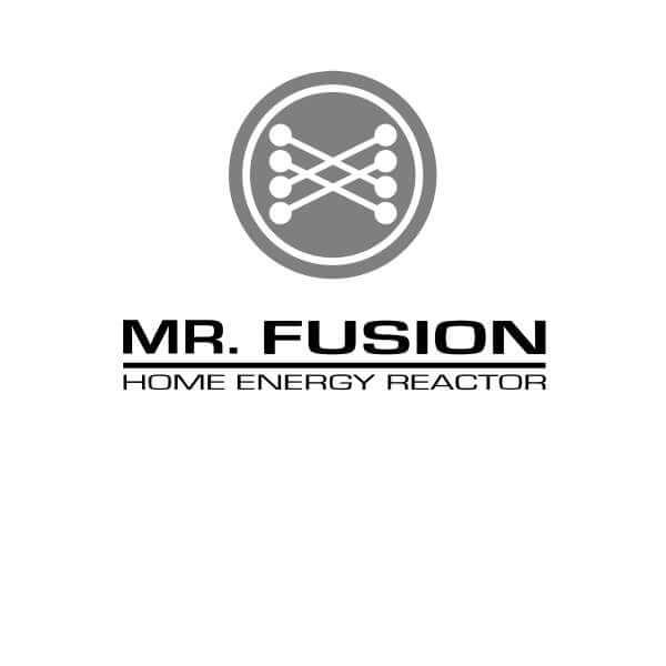 Back to the Future Mr. Fusion Trui - Wit - S
