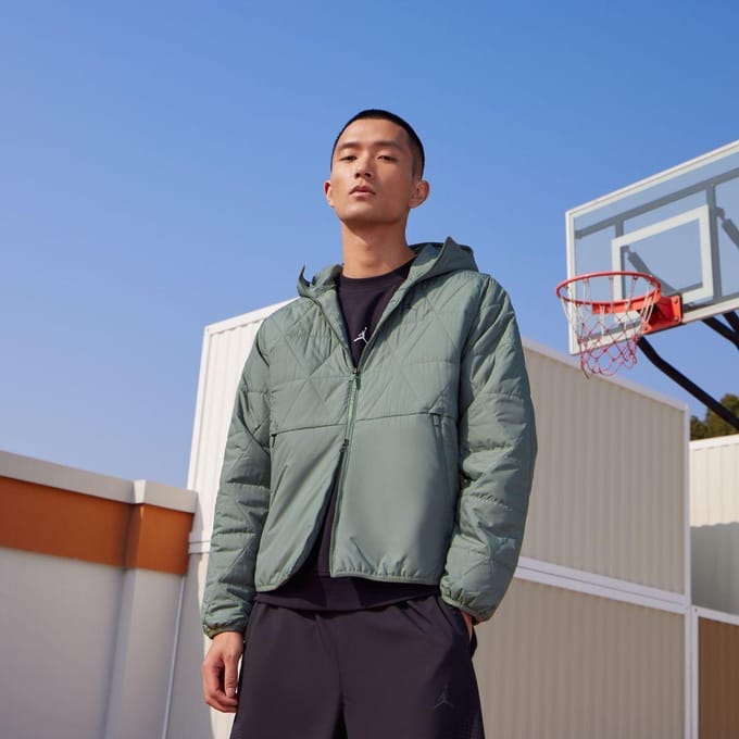 Jordan Sport Mannen Therma-FIT Jas 2XL gray